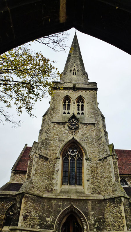 church of st.edward the confessor, romford, essex.