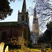 two churches of st. mary, stoke newington, london