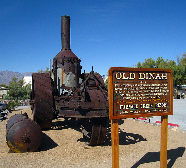 Furnace Creek Museum - Old Dinah (6426)