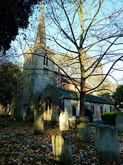 stoke newington old church, london