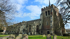 st.mary's church, hitchin, herts.