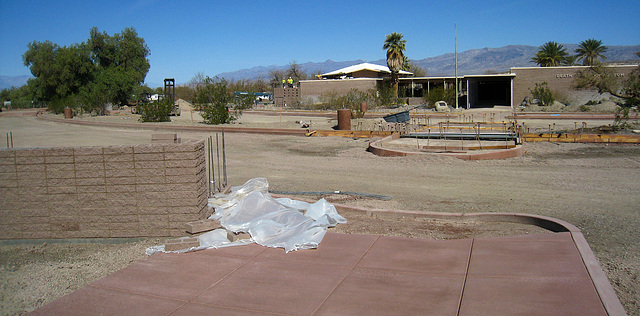 Furnace Creek Visitors Center Under Construction (6419)