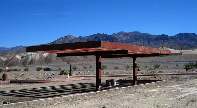 Furnace Creek Visitors Center Under Construction (6420)