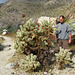 Kirk & Cholla on the trail to Maidenhair Falls in Anza-Borrego (1637)