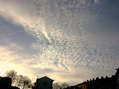 Nubes del alba.