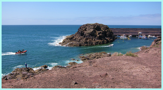 der Hafen von El Cotillo