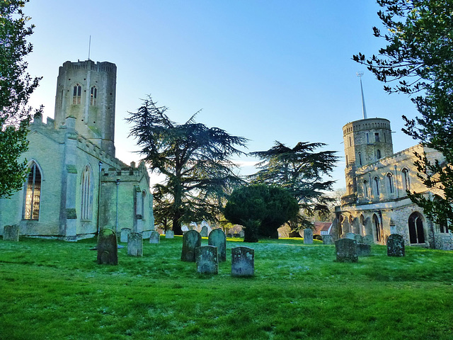 swaffham prior churches, cambridgeshire