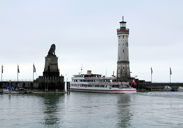 Hafeneinfahrt Lindau