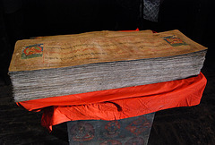 Old Buddhist holy book