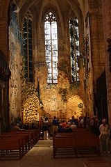 Chef d'oeuvre de Miquel Barceló à voir absolument dans la cathédrale à Palma de Mallorca