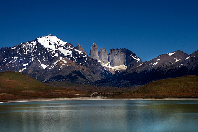 Vista de las Torres del Paine