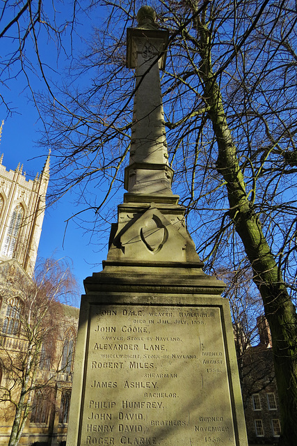 martyrs' memorial, bury st. edmunds, suffolk