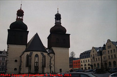 Church, Edited Version, Nachod, Kralovehradecky kraj, Bohemia (CZ), 2011