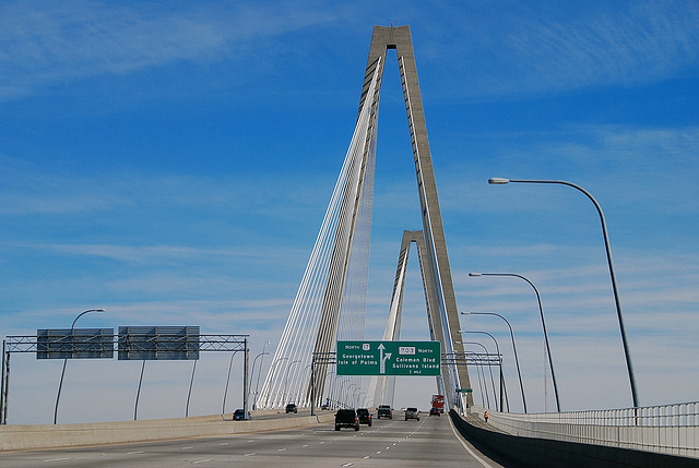 Arthur J Ravenal Bridge, Charleston SC