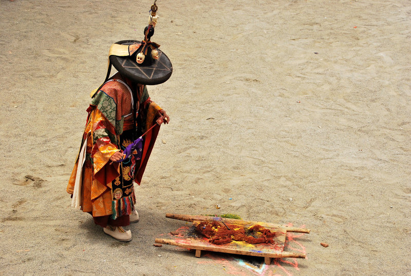 Lama dance: killing earthly desire