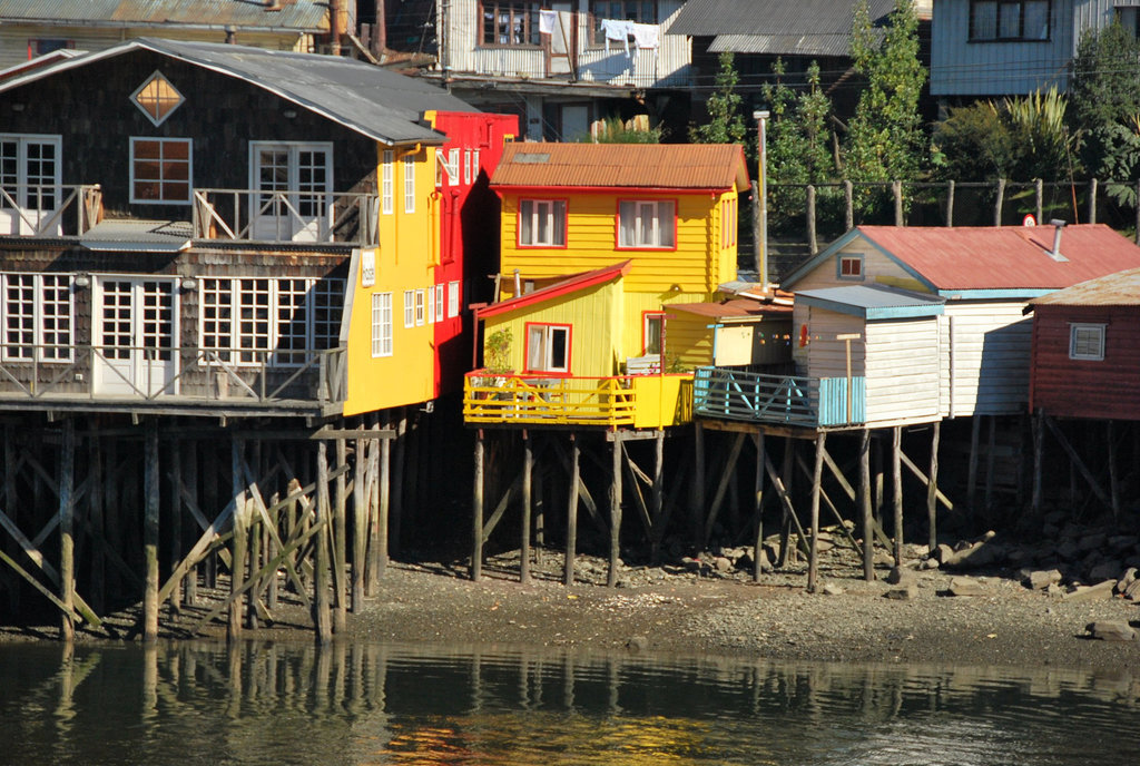 Palafitos Chiloe, Chilean Patagonia