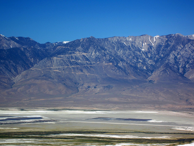 View Of Sierra From Inyo Range (0178)