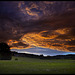 fire over the hill