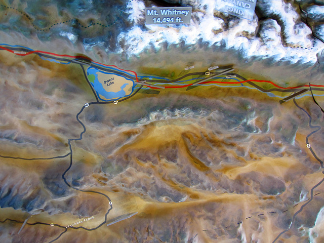 Relief Map at Visitor Center (0019)