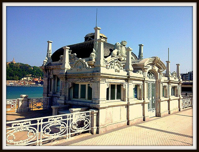 San Sebastián: paseo de La Concha.