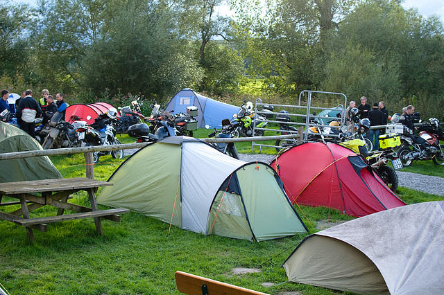 Zelten ist gar nicht out!