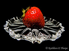 Strawberry on Crystal