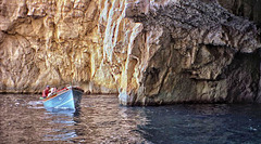 Malta Blue Caves visit 1997