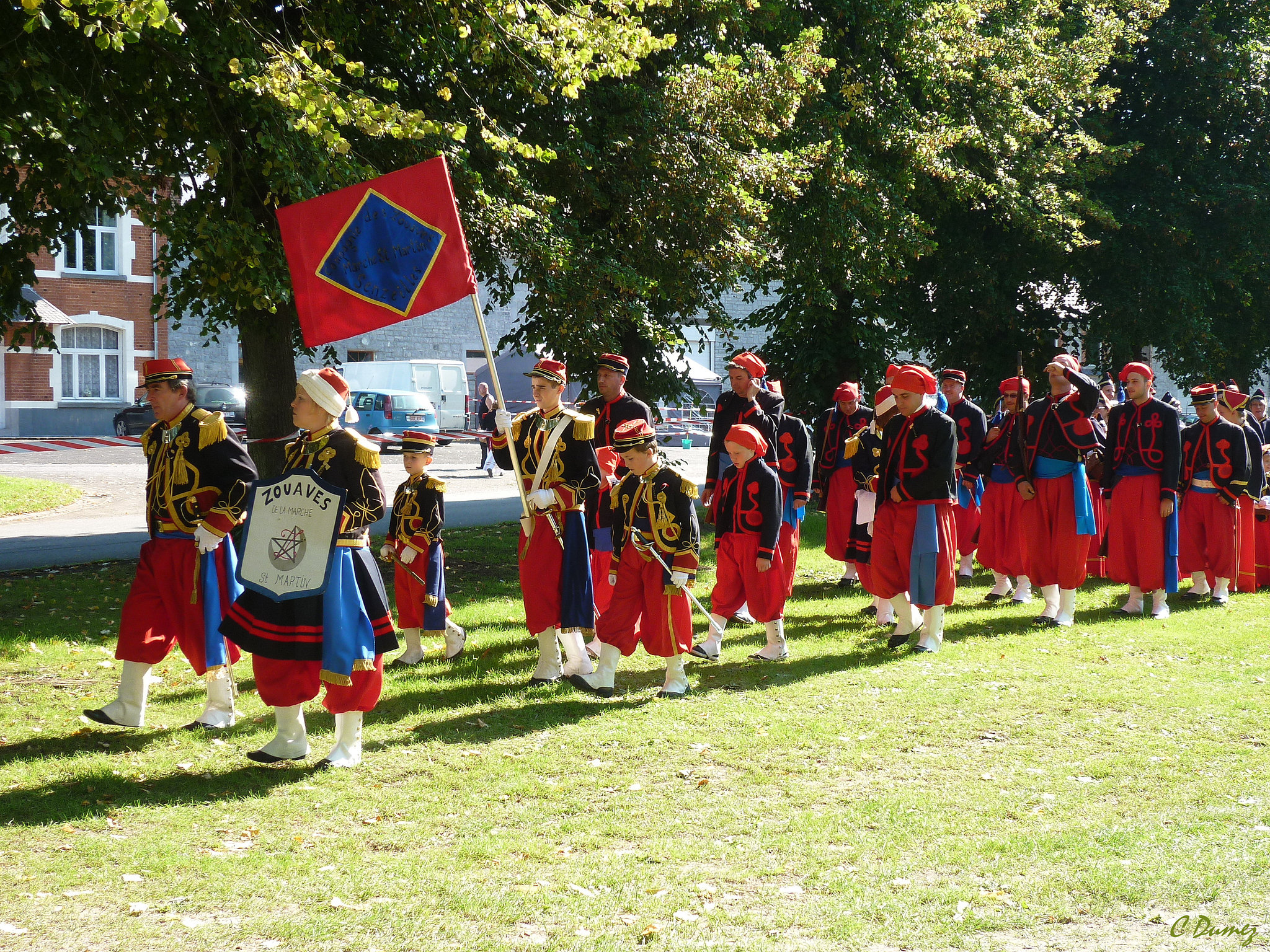 Faire le zouave !