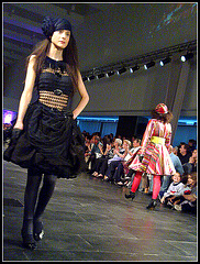 Desfile de modelos.