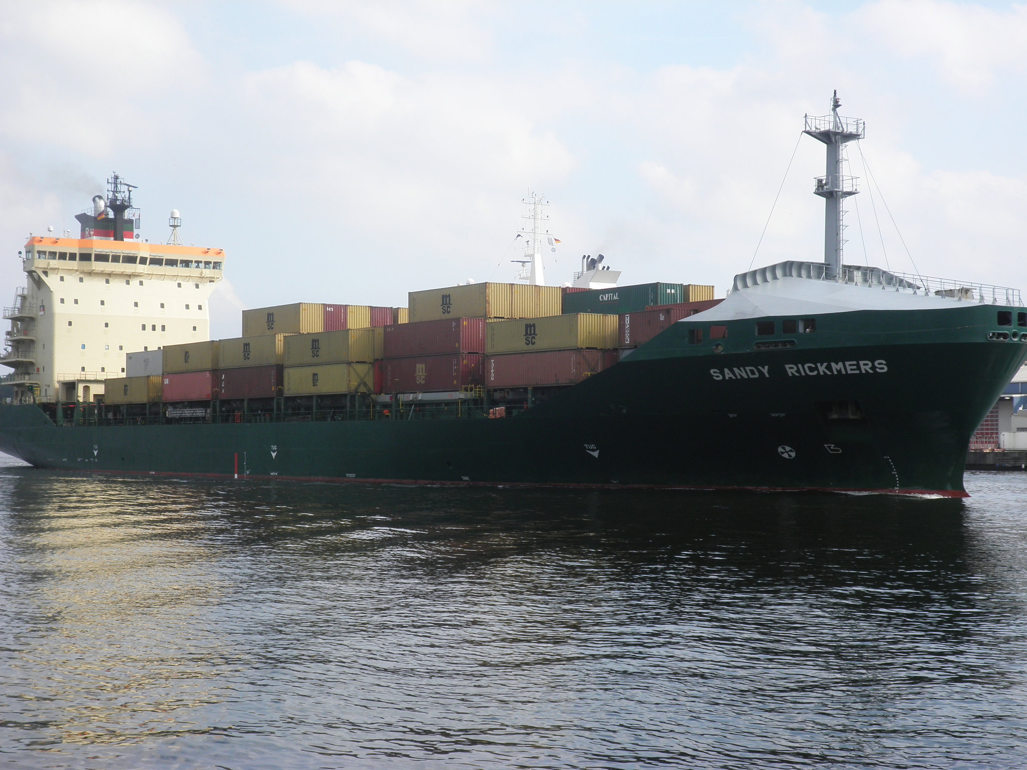 Feeder-Containerschiff  SANDY RICKMERS