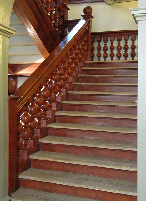 Treppe im Alten Rathaus Stade