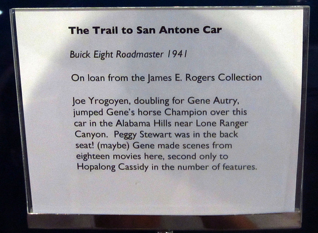 Lone Pine Film History Museum - 1941 Buick 8 Roadmaster (0040)