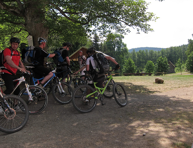 am Waldlokal Plesseburg: biking abroad