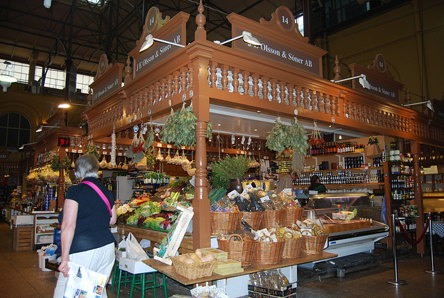 Les halles à Stockholm