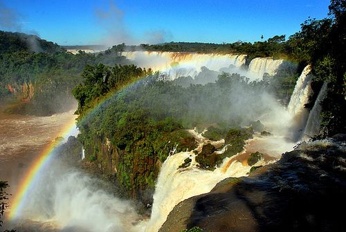 Iguazu Falls.