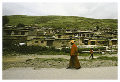 Touring monk