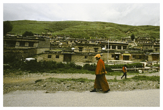 Touring monk