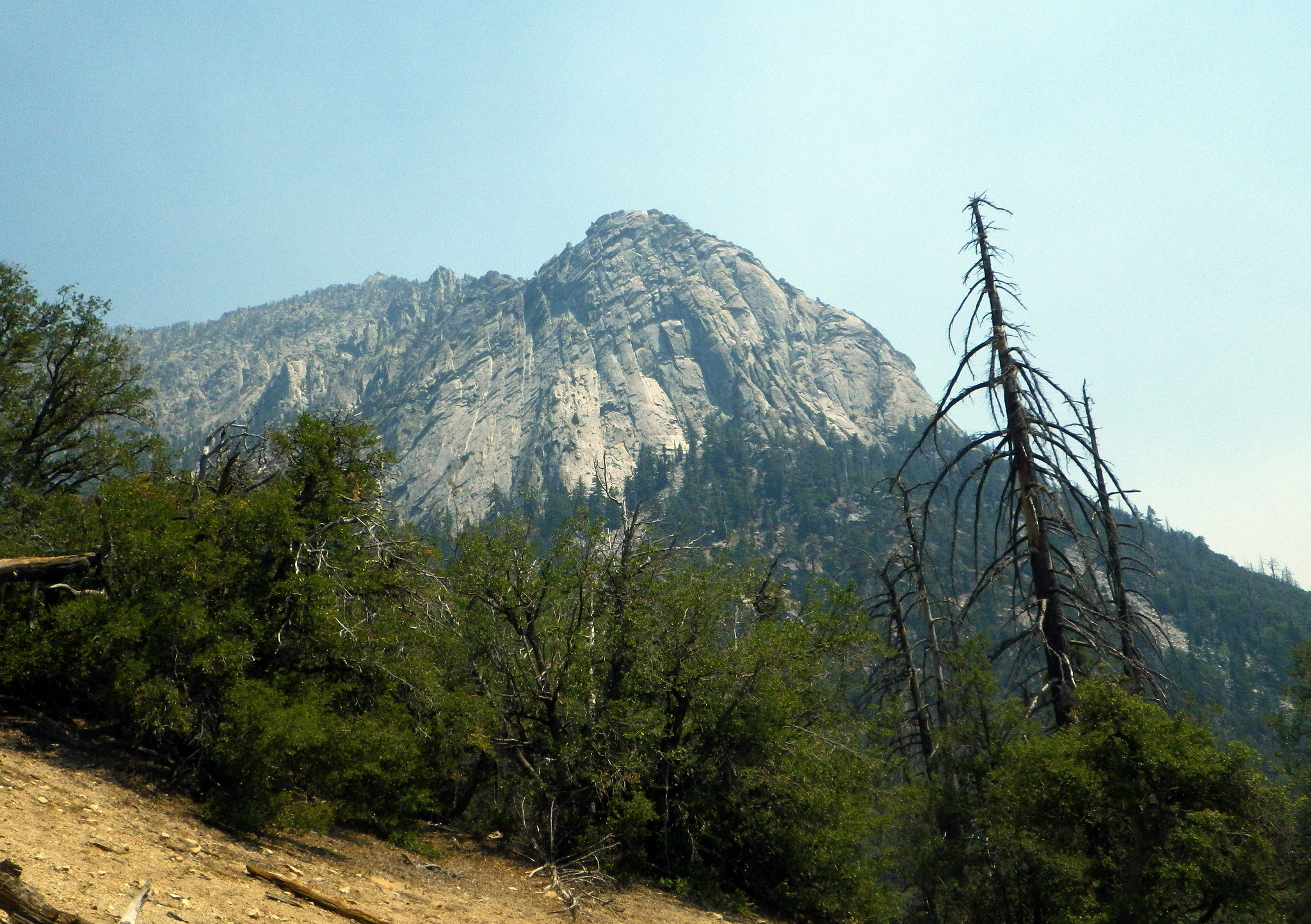 Suicide Rock on a smoky day (0067)
