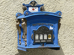 Alter Briefkasten am Alten Rathaus