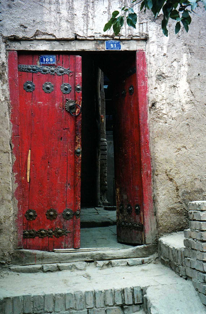 Door, Kashgar old city