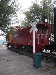 Santa Fe museum train.