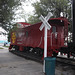 Santa Fe museum train.