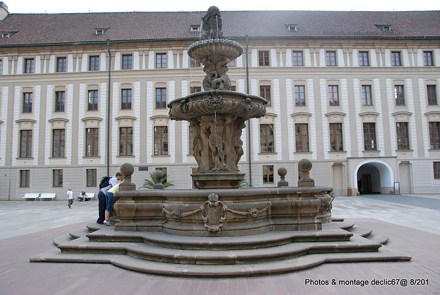 La fontaine du château