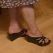 New shoes / Nouvelles chaussures - Mon amie Christiane / My friend Christiane -  Recadrage