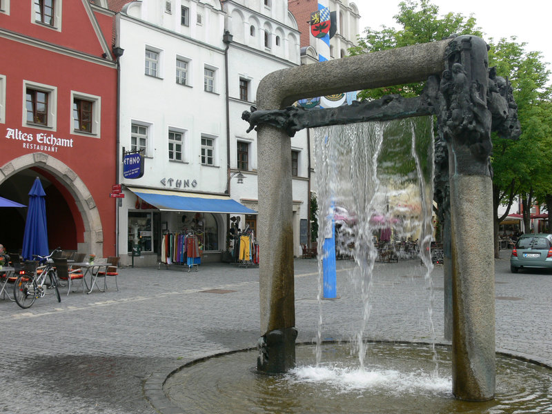 Mauermann-Brunnen in Weiden i.d.Oberpfalz