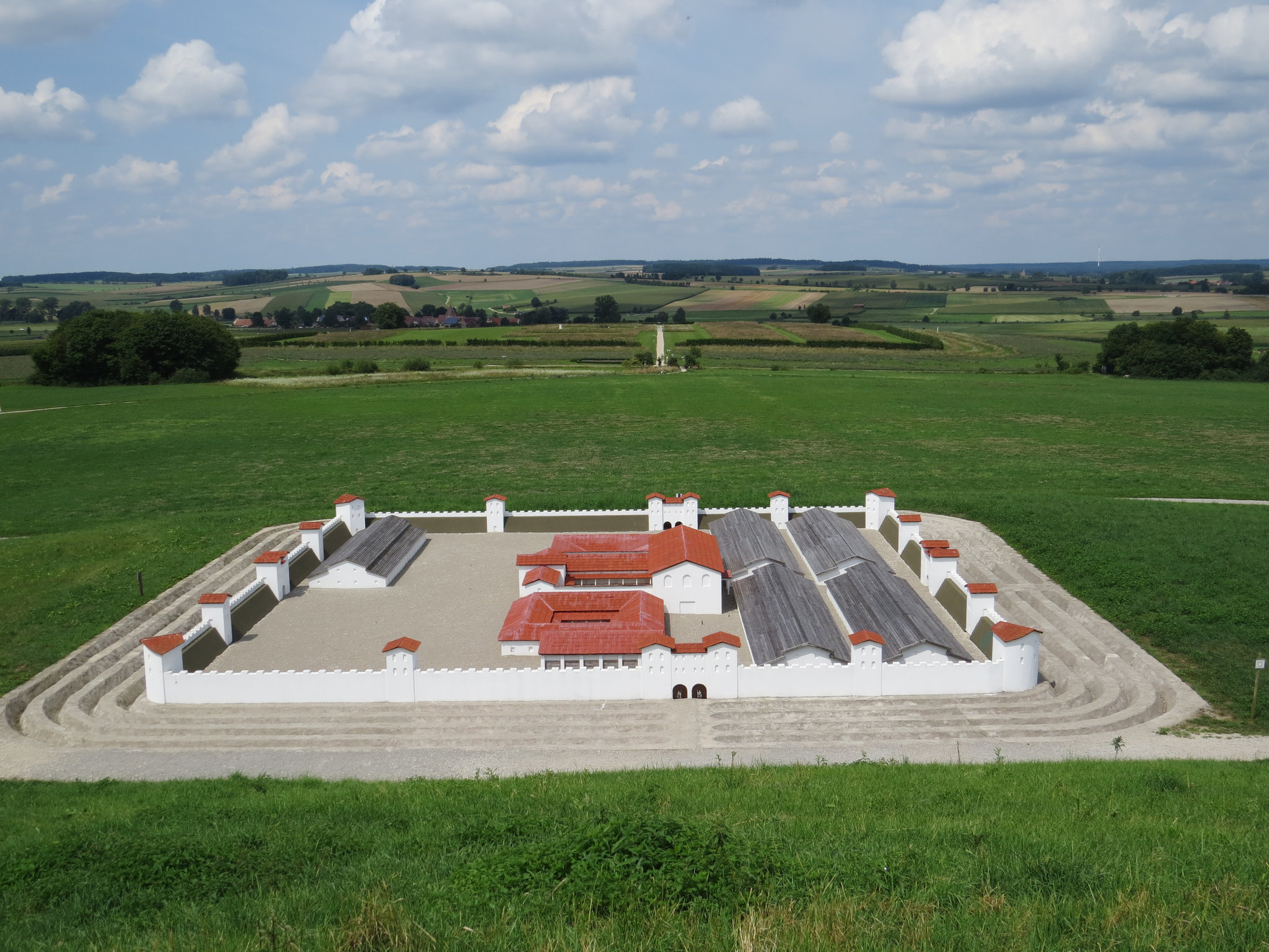 Maquette du camp de Ruffenhofen.