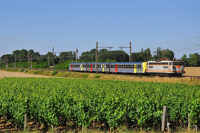 BB 8500 petite cabine à Vougeot