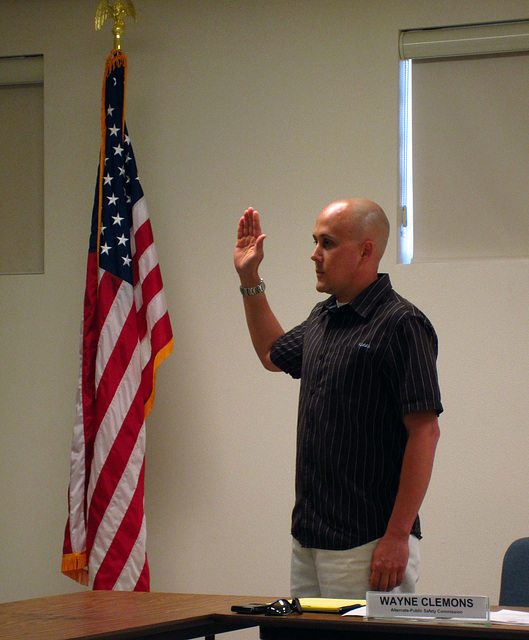 Wayne Clemons - Swearing In (0315)