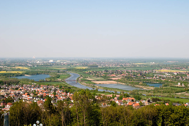 Weser from Wilhelms Memorial