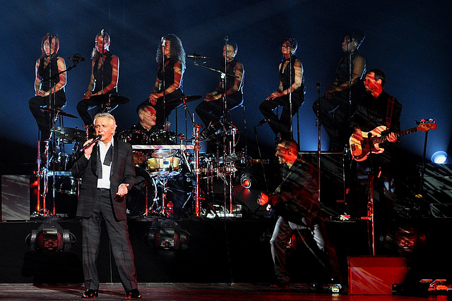 Michel Sardou en concert à l'Olympia